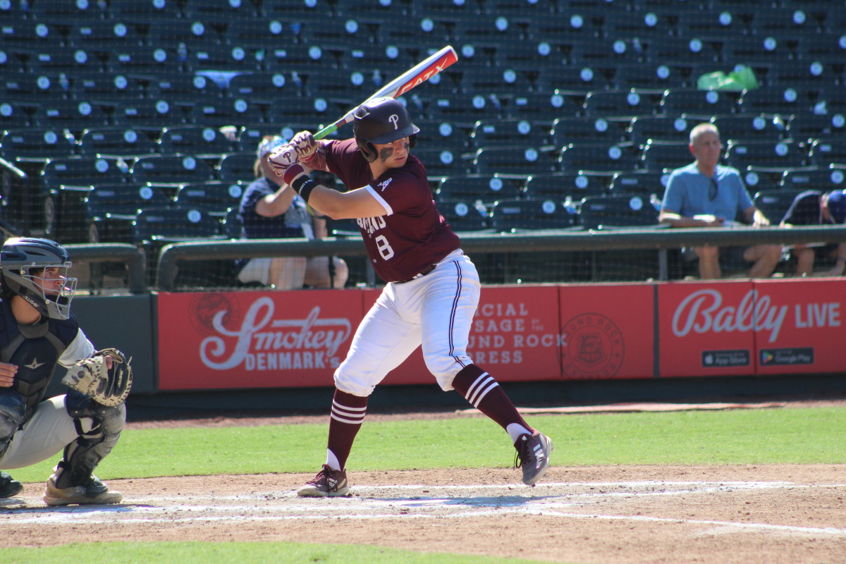 Pearland Flower Mound 6A UIL state championship Texas baseball playoffs 061023 Andrew McCulloch 60